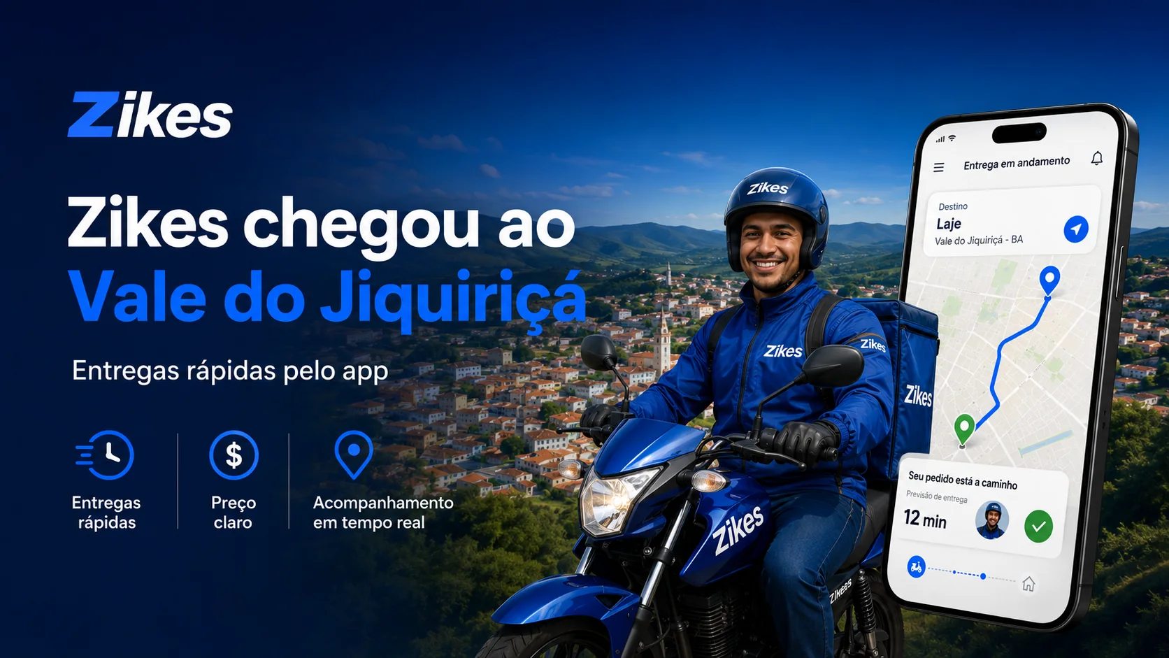 Post Zikes chegou ao Vale do Jiquiriçá