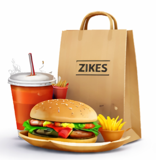 Combo de comida para restaurantes no ZIKES Food